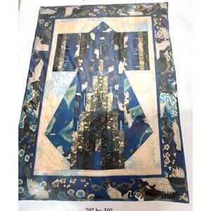 Vintage & Vogue Bargello Kimono Quilt Pattern By Castilleja Cotton 29"x39"